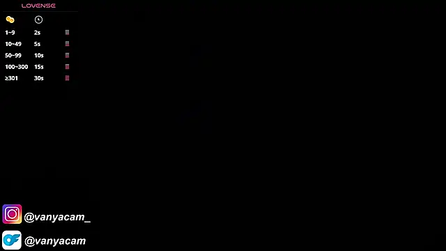 vanyacam  online show from October 2025 02:45:01 AM