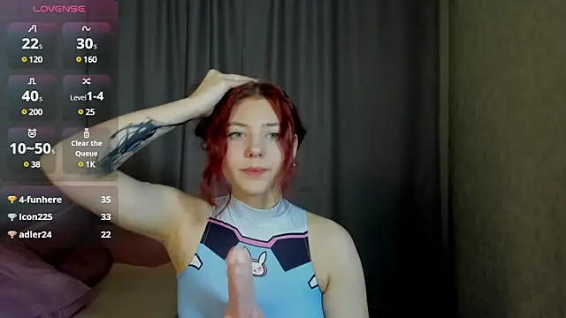 Snapshot of Miss_you_kiss chatting on February 2025 10:26:02 AM Miss you kiss online show from February 2025 10:26:02 AM