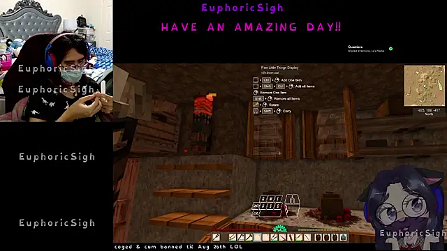 EuphoricSigh online show from July 2026 07:37:02 AM