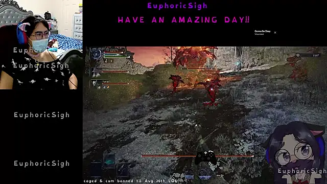 EuphoricSigh online show from July 2026 08:47:02 AM