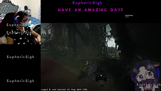 EuphoricSigh online show from June 2026 08:42:01 PM