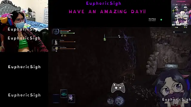 EuphoricSigh online show from February 2026 09:27:02 PM