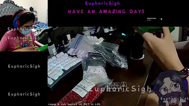 EuphoricSigh online show from July 2026 07:31:02 AM
