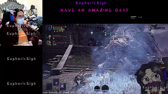 EuphoricSigh online show from April 2026 03:40:01 PM
