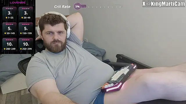 KingMarti online show from August 2026 10:16:01 PM