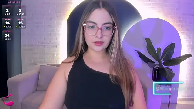 Snapshot of AllisonRogersX chatting on June 2026 12:22:01 PM AllisonRogersX online show from June 2026 12:22:01 PM