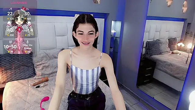 Snapshot of CuteAri chatting on March 2025 08:16:02 PM CuteAri online show from March 2025 08:16:02 PM