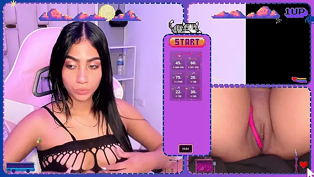 Snapshot of EvaHale_ chatting on January 2025 10:08:02 PM EvaHale online show from January 2025 10:08:02 PM