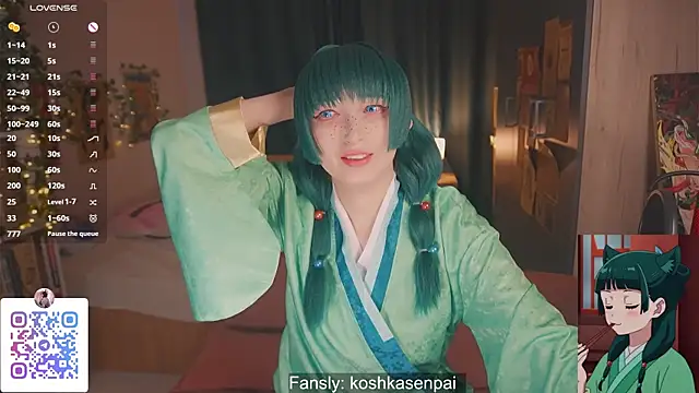 koshkasenpai online show from September 2025 11:15:02 AM