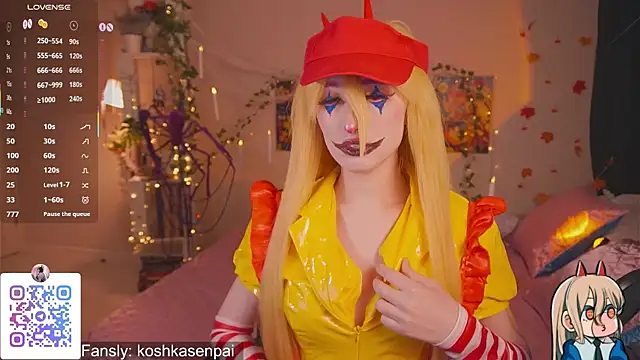 koshkasenpai online show from October 2025 05:24:02 PM