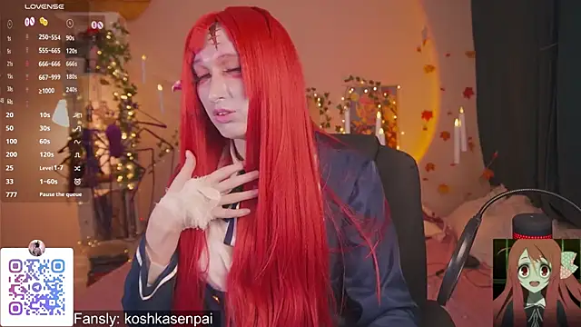 koshkasenpai online show from October 2025 12:13:02 PM