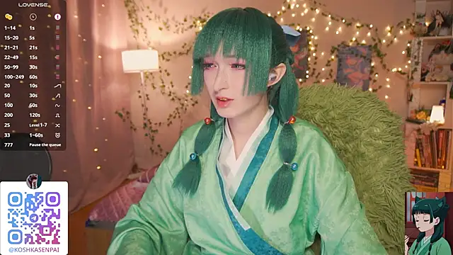 koshkasenpai online show from January 2026 04:57:02 PM