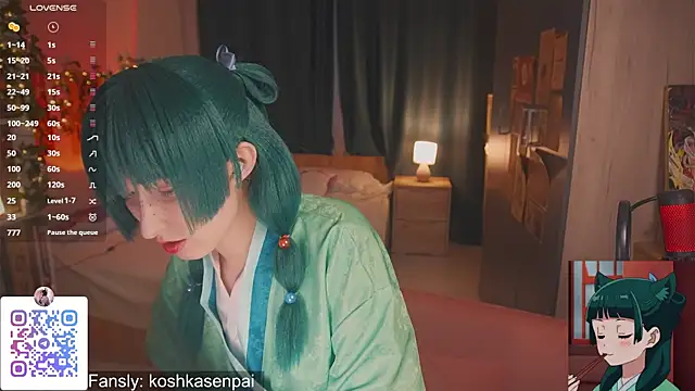 koshkasenpai online show from October 2025 11:34:02 AM