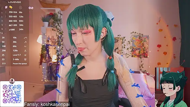 koshkasenpai online show from November 2025 07:57:01 AM