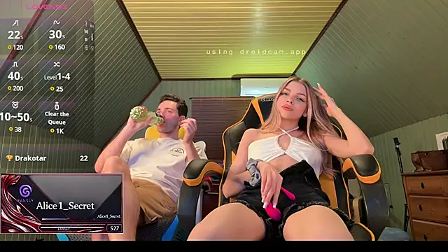 Snapshot of Alice1_secret chatting on February 2025 05:30:01 PM Alice1 secret online show from February 2025 05:30:01 PM