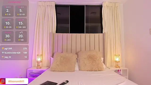 Aliison Smith online show from January 2026 02:26:01 AM