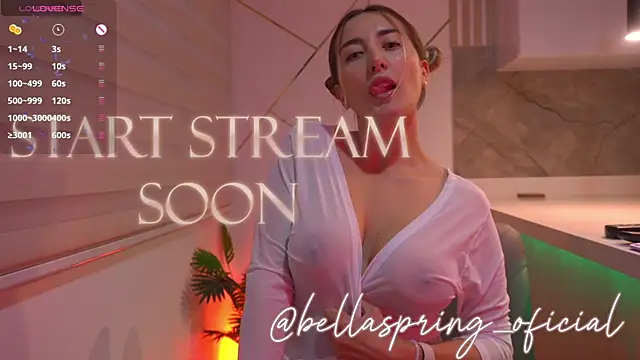 b3llaspringg online show from March 2026 09:00:02 PM