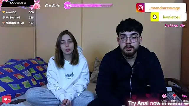MrAndMrsSavage online show from February 2025 09:22:01 PM