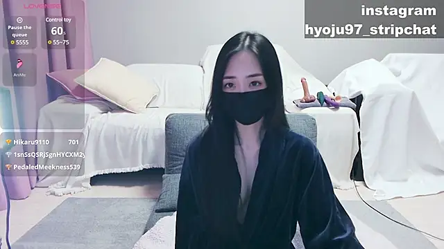 Snapshot of hyoju97 chatting on February 2025 07:26:02 PM hyoju97 online show from February 2025 07:26:02 PM