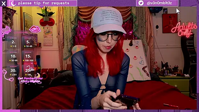 v3n0mb1t3z online show from May 2026 07:05:02 AM