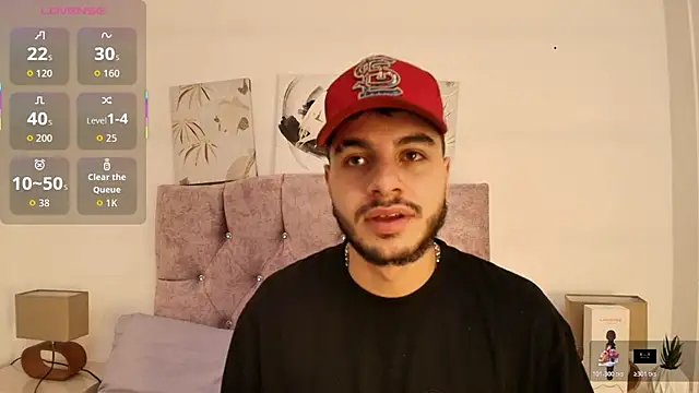 Amadeo Wild online show from December 2025 03:04:01 PM