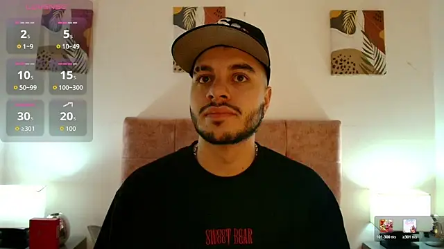 Amadeo Wild online show from March 2026 01:45:01 PM