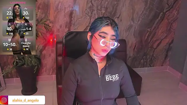 Alahia Dangelo online show from March 2026 02:20:02 PM