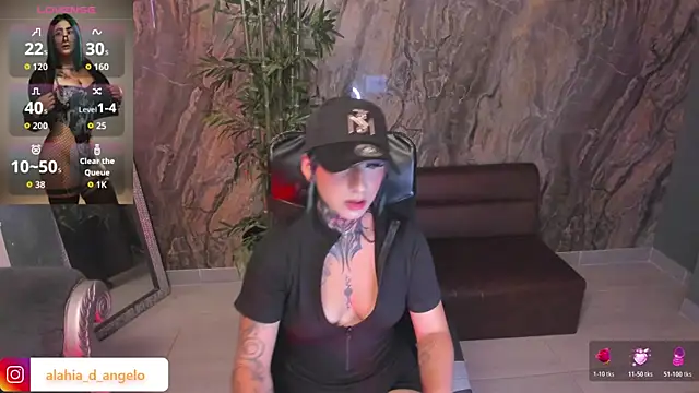 Alahia Dangelo online show from May 2026 04:10:01 PM