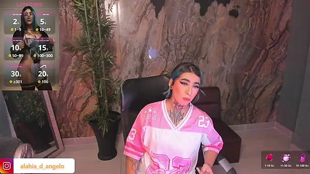 Alahia Dangelo online show from April 2026 05:38:01 PM