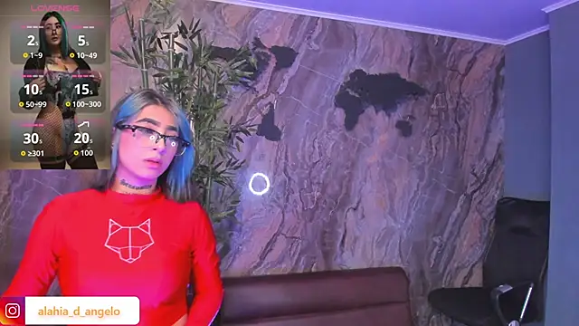 Alahia Dangelo online show from February 2026 05:35:01 PM