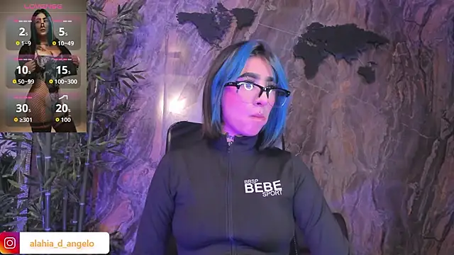 Alahia Dangelo online show from February 2026 05:40:01 AM