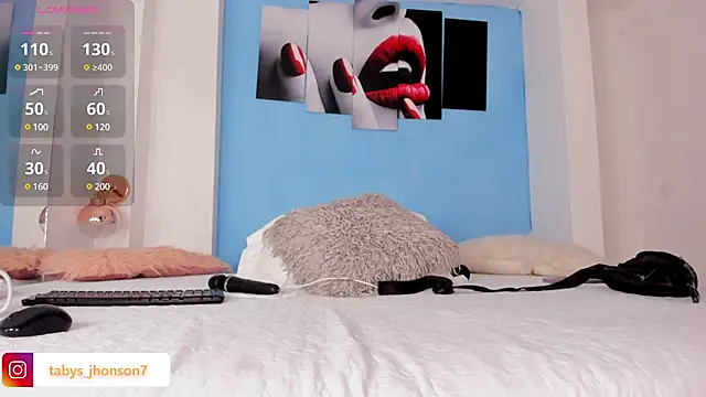 TabyJhonson online show from March 2025 12:23:02 PM