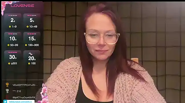 Snapshot of MelodyRoseUk chatting on January 2025 07:18:02 PM MelodyRoseUk online show from January 2025 07:18:02 PM