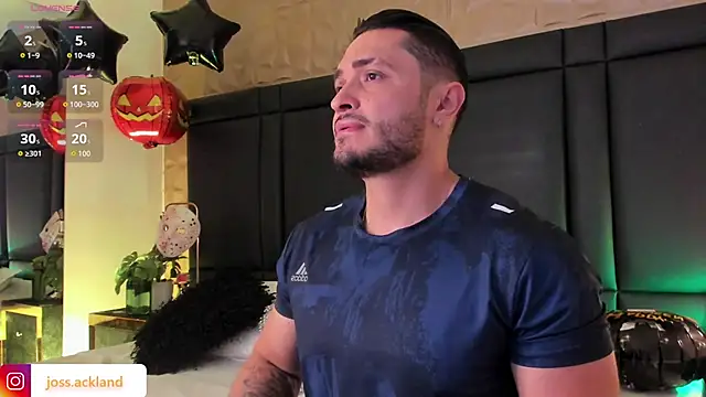 Snapshot of JossAckland chatting on October 2025 08:08:01 PM JossAckland online show from October 2025 08:08:01 PM