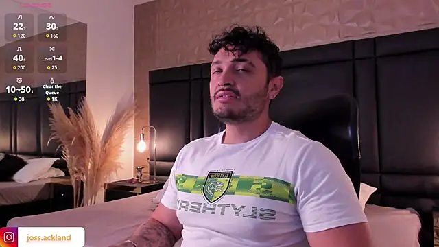 Snapshot of JossAckland chatting on November 2025 07:47:01 PM JossAckland online show from November 2025 07:47:01 PM