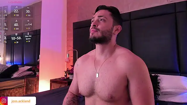 Snapshot of JossAckland chatting on November 2025 08:03:01 PM JossAckland online show from November 2025 08:03:01 PM