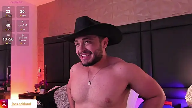 Snapshot of JossAckland chatting on November 2025 08:02:01 PM JossAckland online show from November 2025 08:02:01 PM