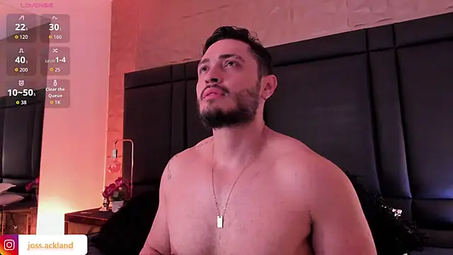 Snapshot of JossAckland chatting on November 2025 08:01:02 PM JossAckland online show from November 2025 08:01:02 PM