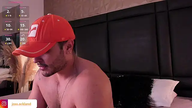 Snapshot of JossAckland chatting on November 2025 07:58:01 PM JossAckland online show from November 2025 07:58:01 PM