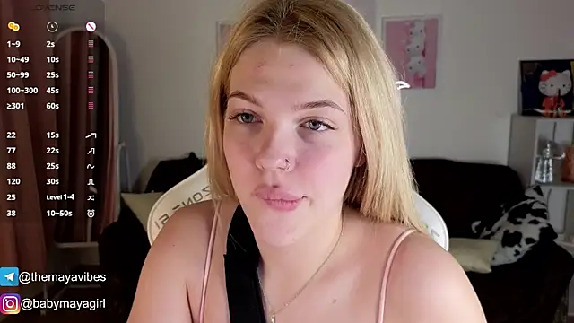 Maya Rave online show from November 2025 02:10:01 AM