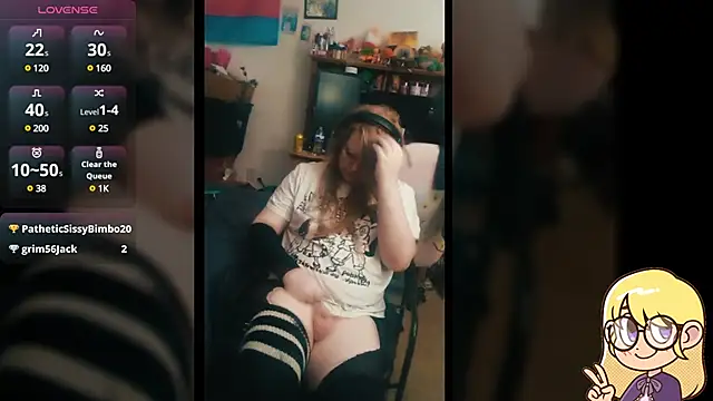 Snapshot of AshThaSissy chatting on February 2025 03:00:01 PM AshThaSissy online show from February 2025 03:00:01 PM