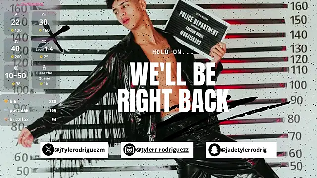 Tyler Rodriguez online show from March 2025 08:19:02 PM