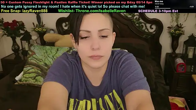 IsabelleRaven online show from April 2026 08:15:01 PM