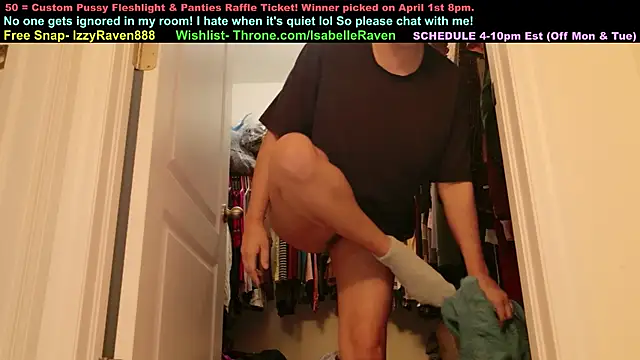 IsabelleRaven online show from March 2026 06:09:01 PM