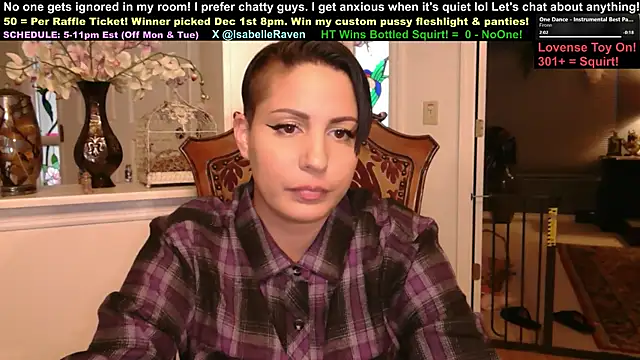 Snapshot of IsabelleRaven chatting on October 2025 10:09:01 PM IsabelleRaven online show from October 2025 10:09:01 PM