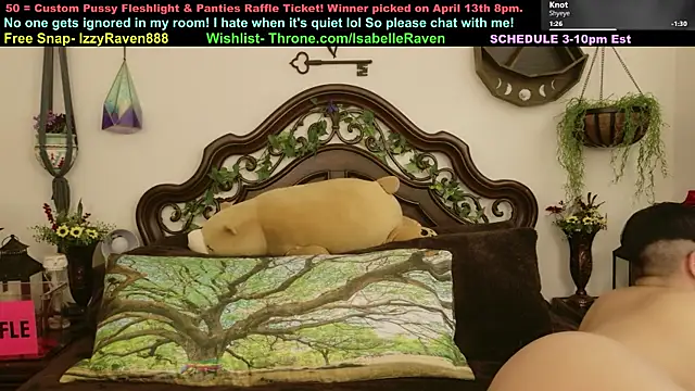 IsabelleRaven online show from April 2026 09:16:02 PM