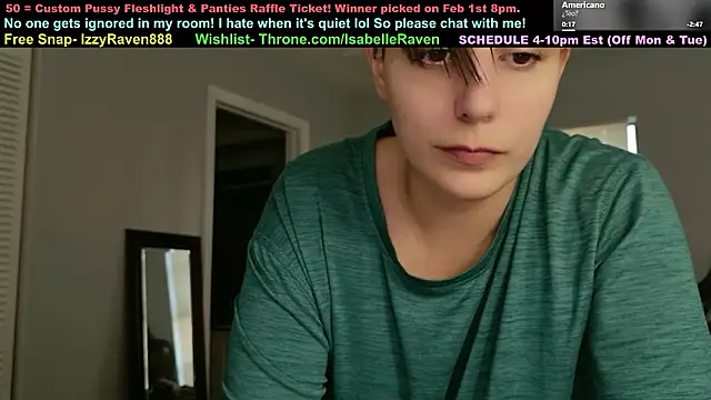 IsabelleRaven online show from February 2026 11:05:02 PM