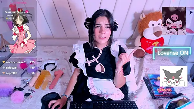MorganitaX online show from March 2025 03:36:02 PM