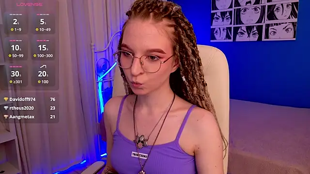 VioletShine online show from March 2025 12:25:01 PM