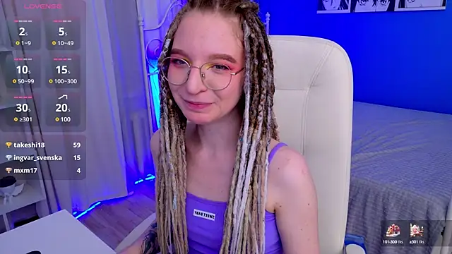 VioletShine online show from January 2025 05:17:01 PM